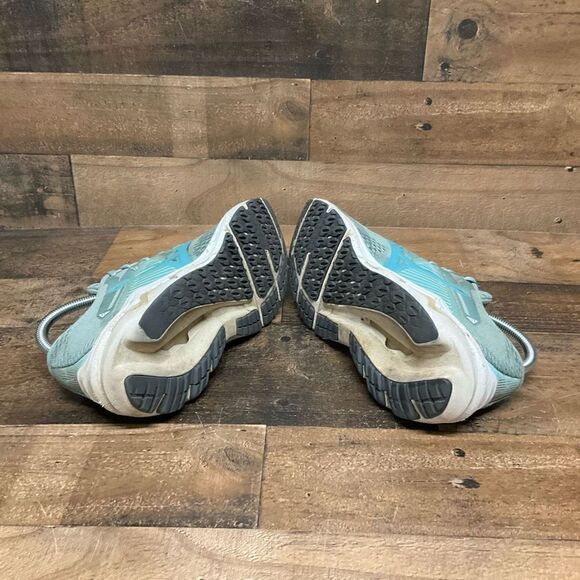 Mizuno Women’s Size 7.5 Wave Inspire 17 Waveknit Running Shoe Dusty Turquoise - Picture 6 of 9
